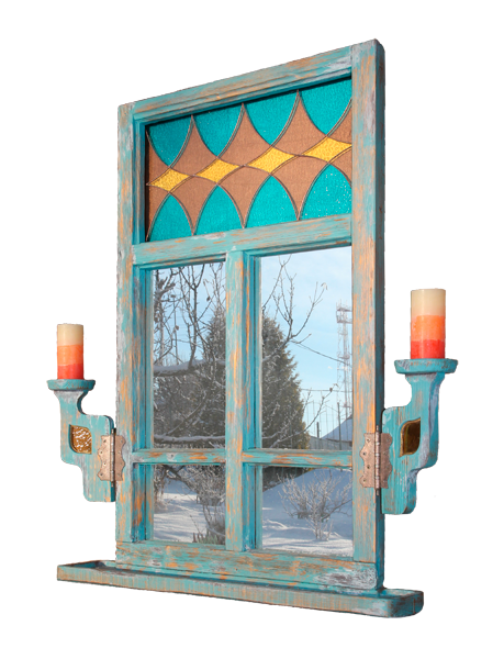 Зеркало-окно - фотогалерея работ