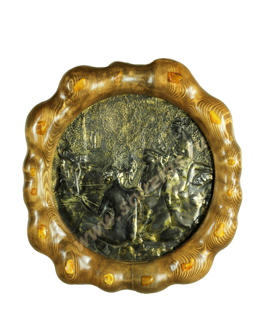 Картина-чеканка "Турецкая баня" (по Энгру)