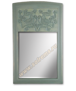Зеркало в раме "Птички"