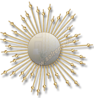 Зеркало "Золотая астра"