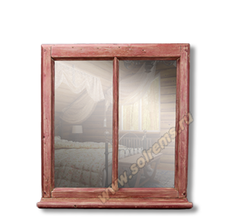 Зеркало-окно "Золотой закат"
