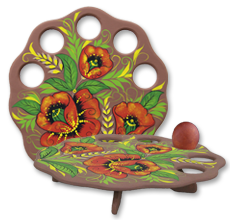 Пасхальная подставка Маковая