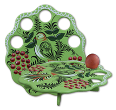 Пасхальная подставка Птичка перистая