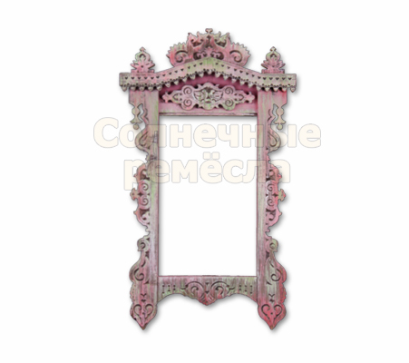 Рама-наличник с элементами резьбы