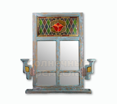 Зеркало-окно "Аленький цветочек"