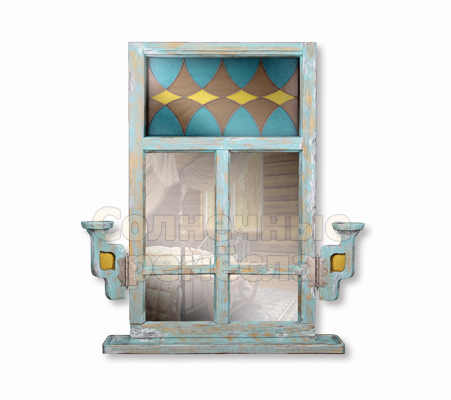 Зеркало-окно "Теплый вечер"