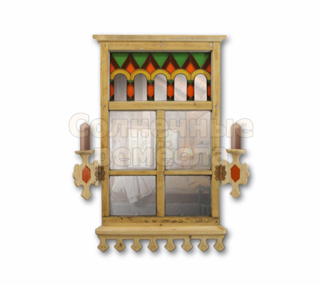 Зеркало-окно "Терем"