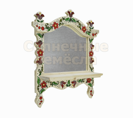 Зеркало-окошко "Цветочное"