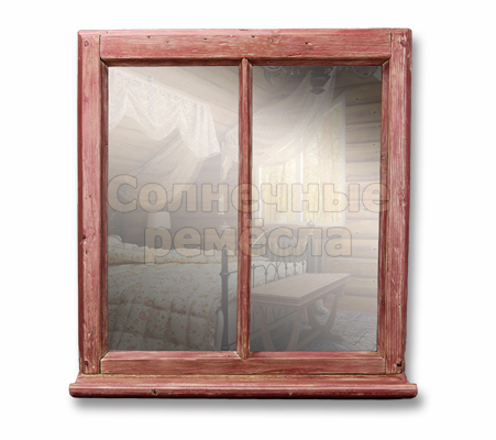 Зеркало-окно "Золотой закат"